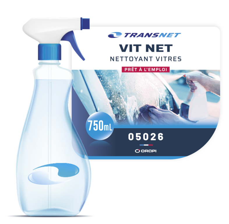 Glasrengöring ORAPI TRANSNET VIT NET, 750 ml