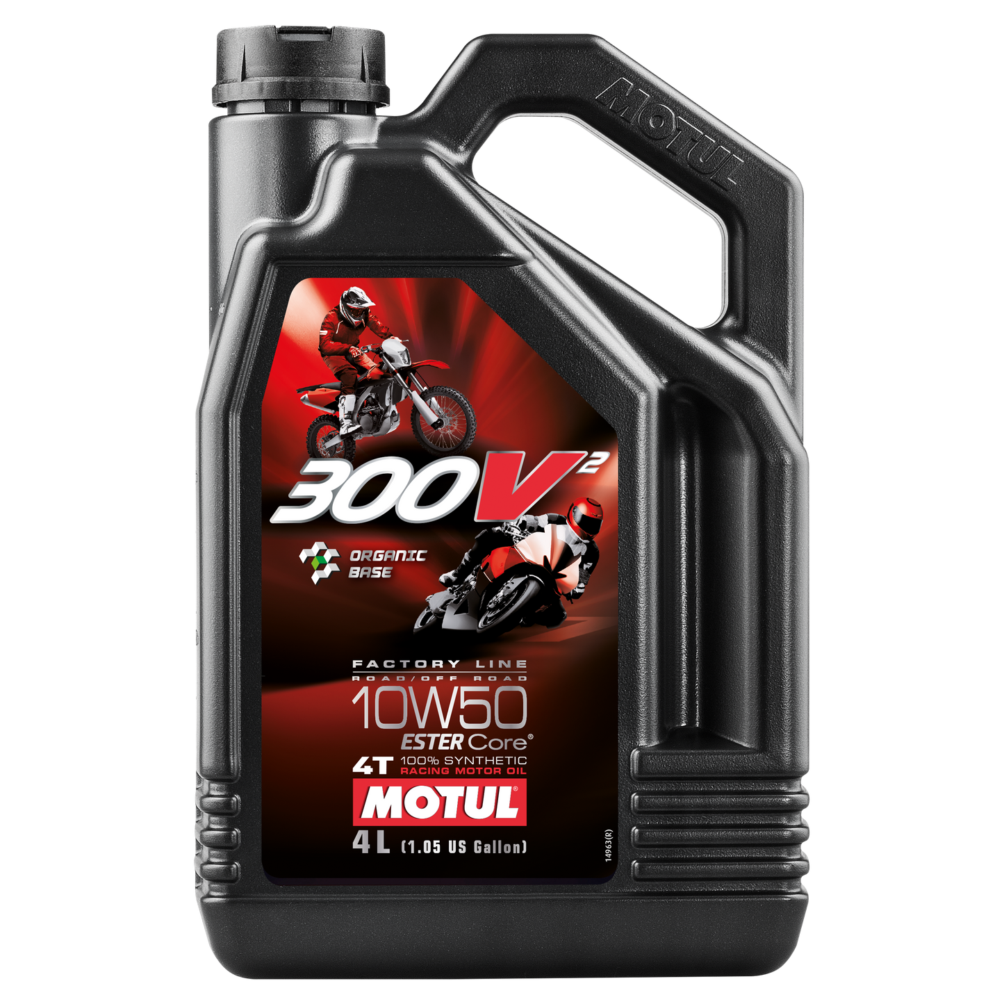 Motul 300V 4T Factory Line 10W-50, 4 liter