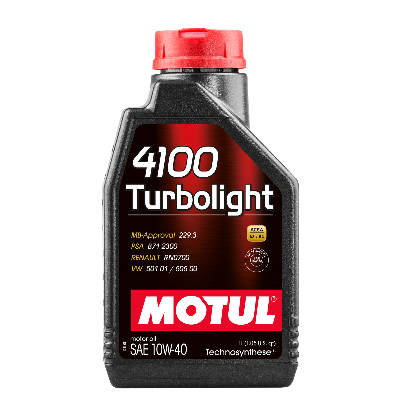 Motul 4100 TURBOLIGHT 10W-40, 1 liter