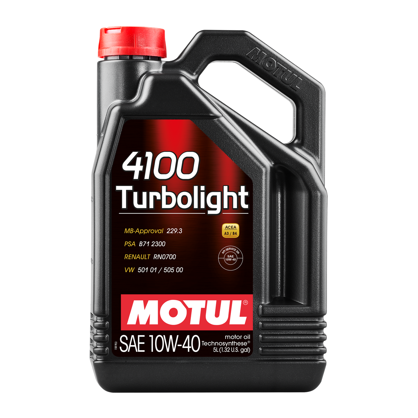 Motul 4100 TURBOLIGHT 10W-40, 5 liter