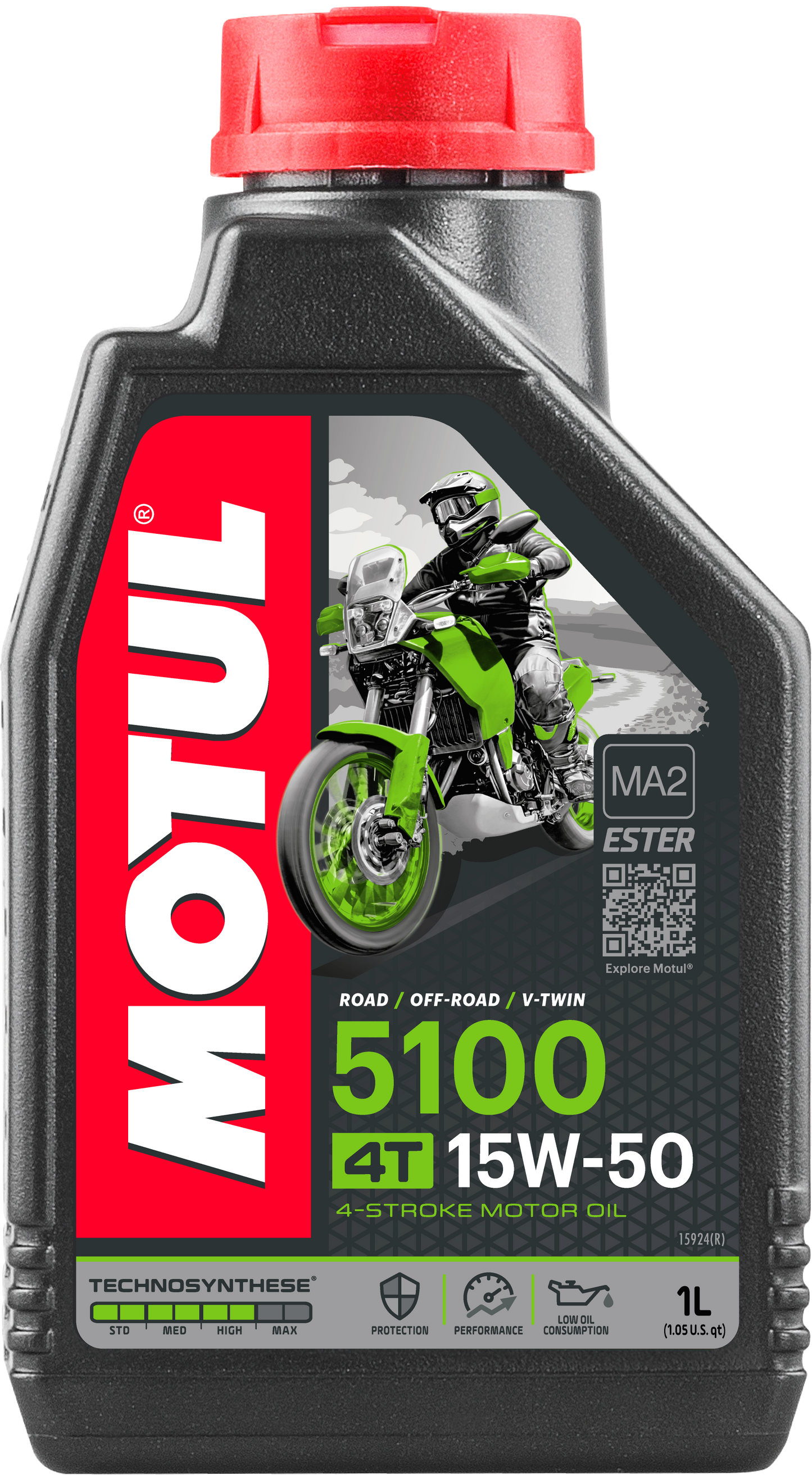 Motul 5100 4T 15W-50, 1 liter