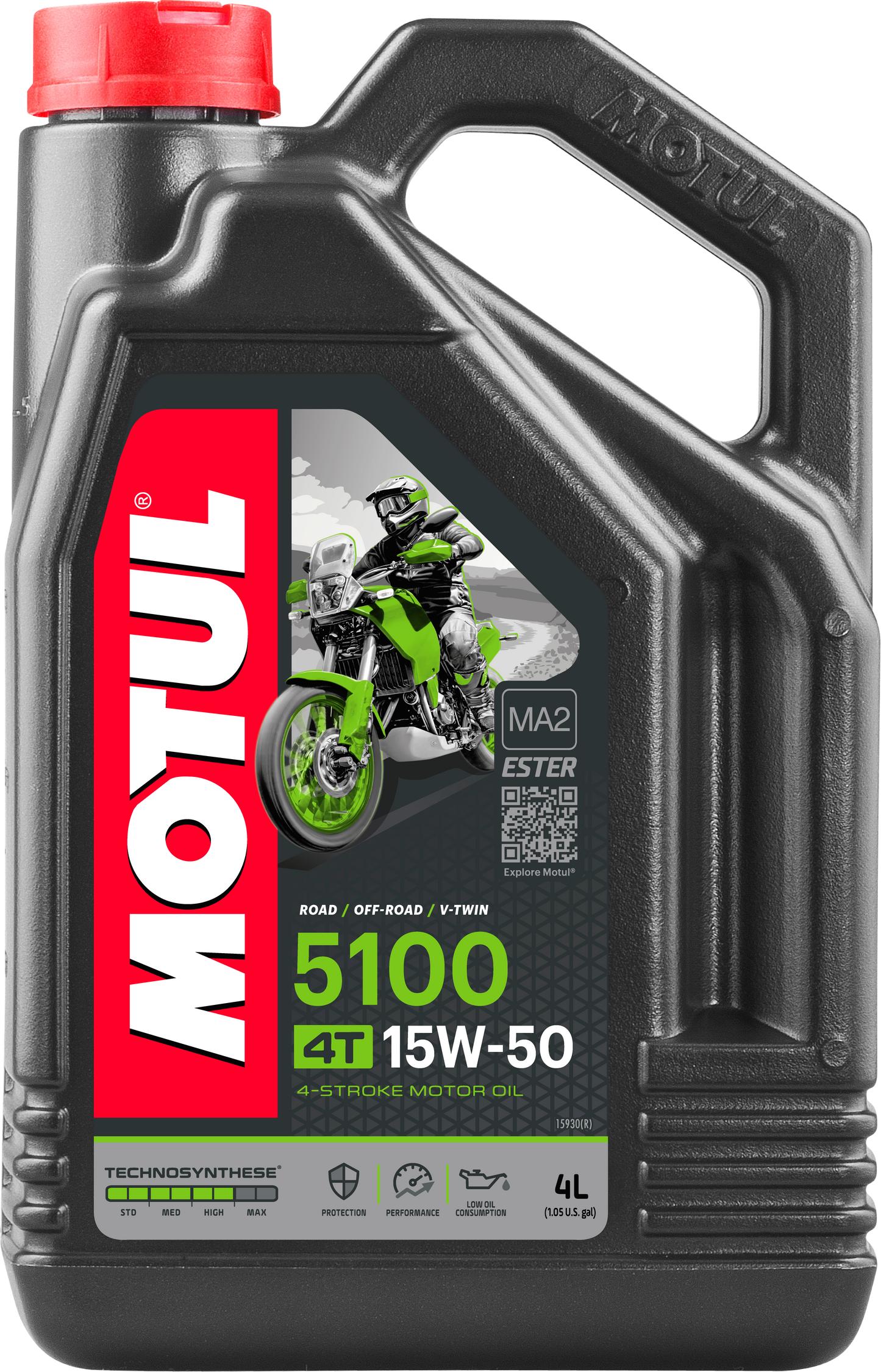 Motul 5100 4T 15W-50, 4 liter