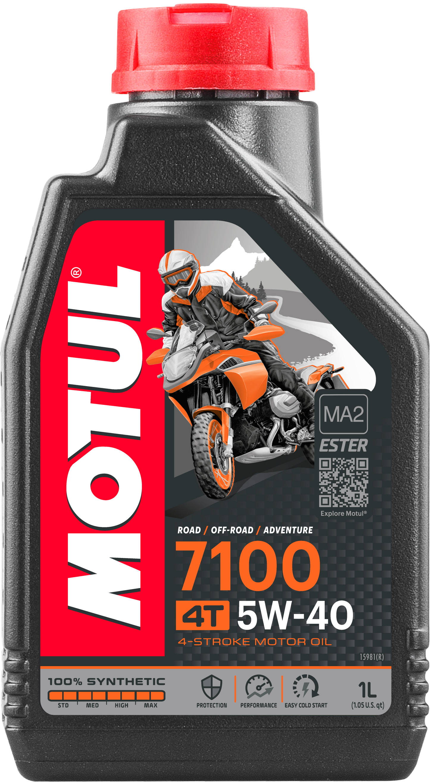 Motul 7100 4T 5W-40, 1 liter