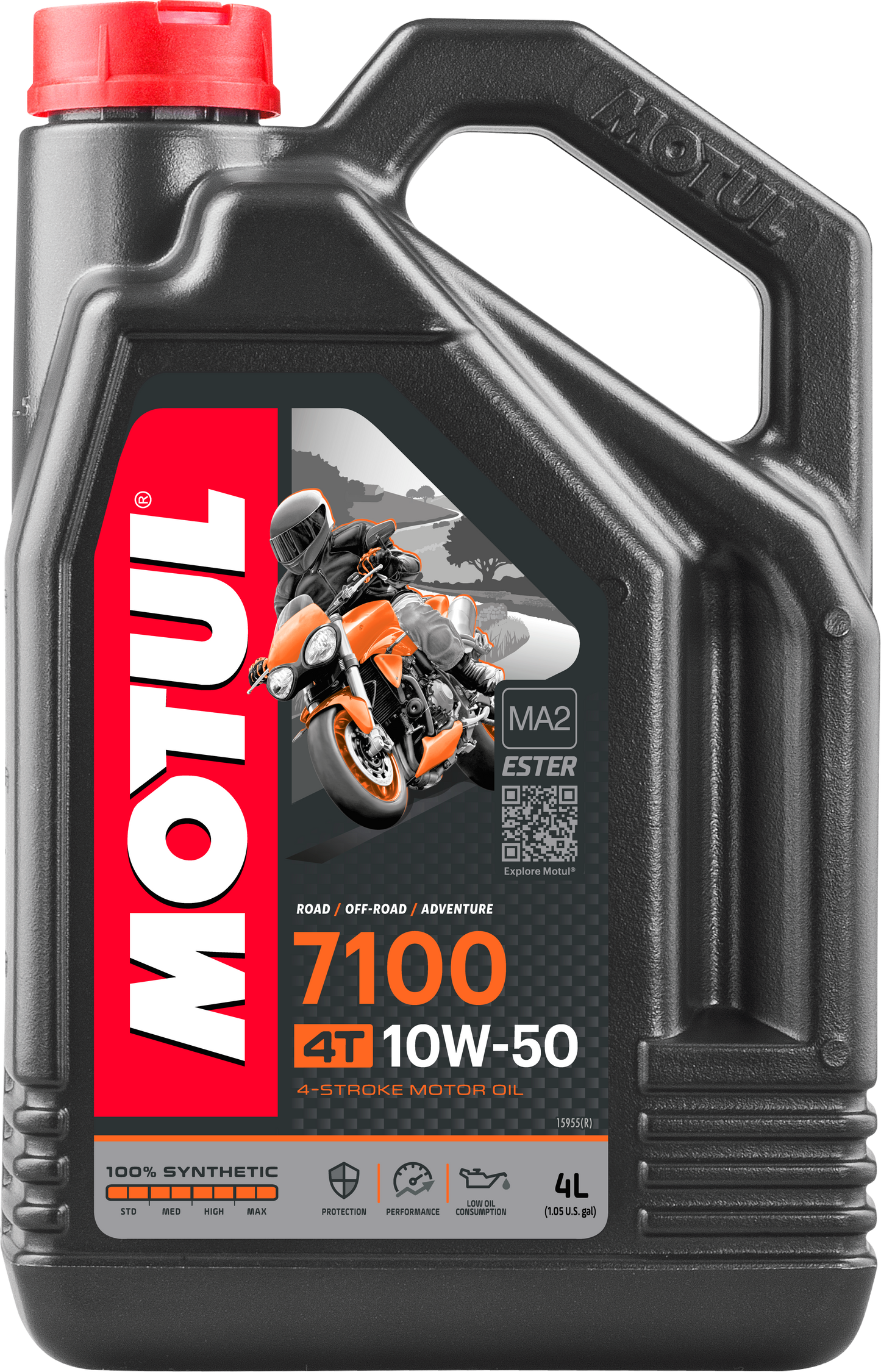 Motul 7100 4T 10W-50, 4 liter