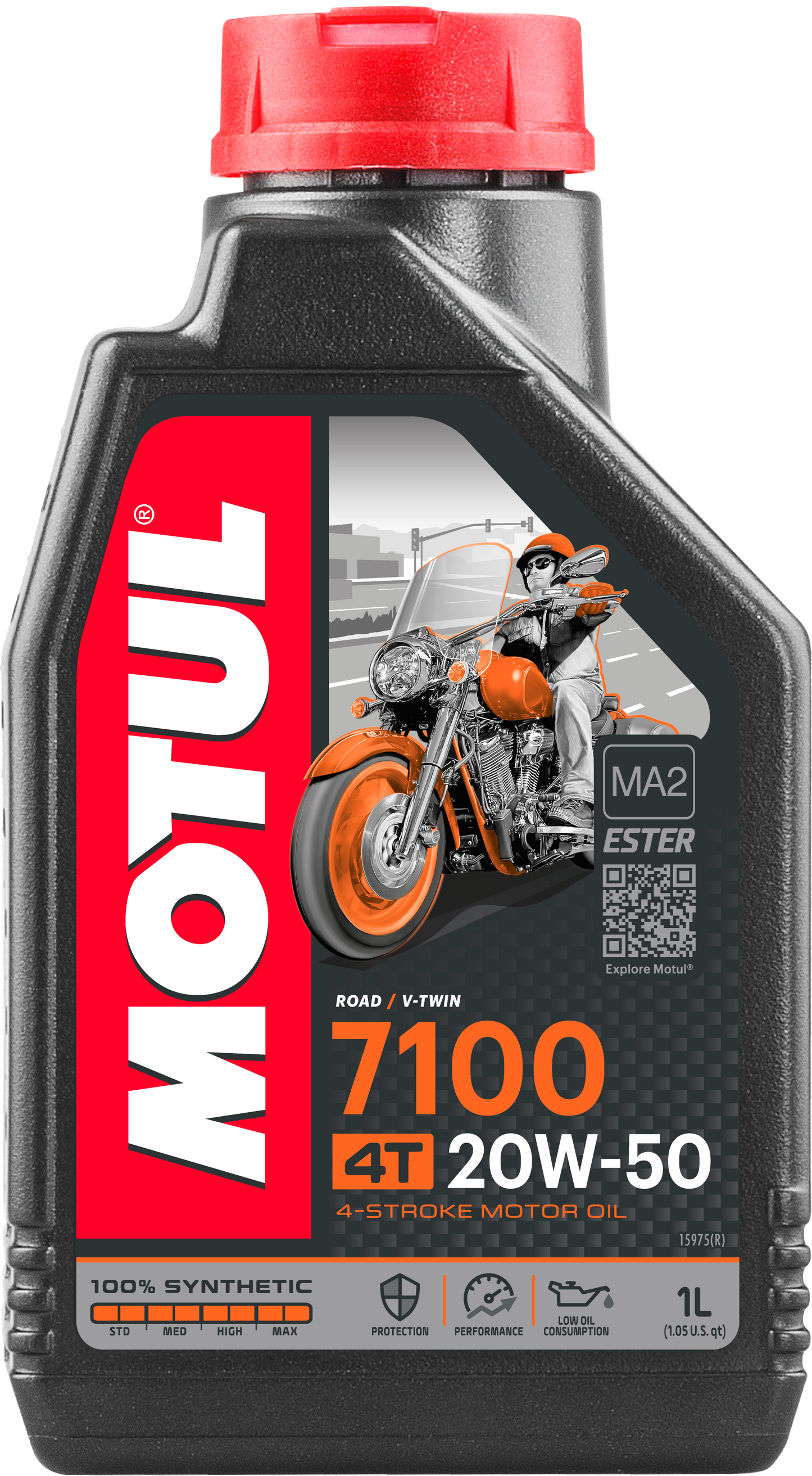 Motul 7100 4T 20W-50, 1 liter