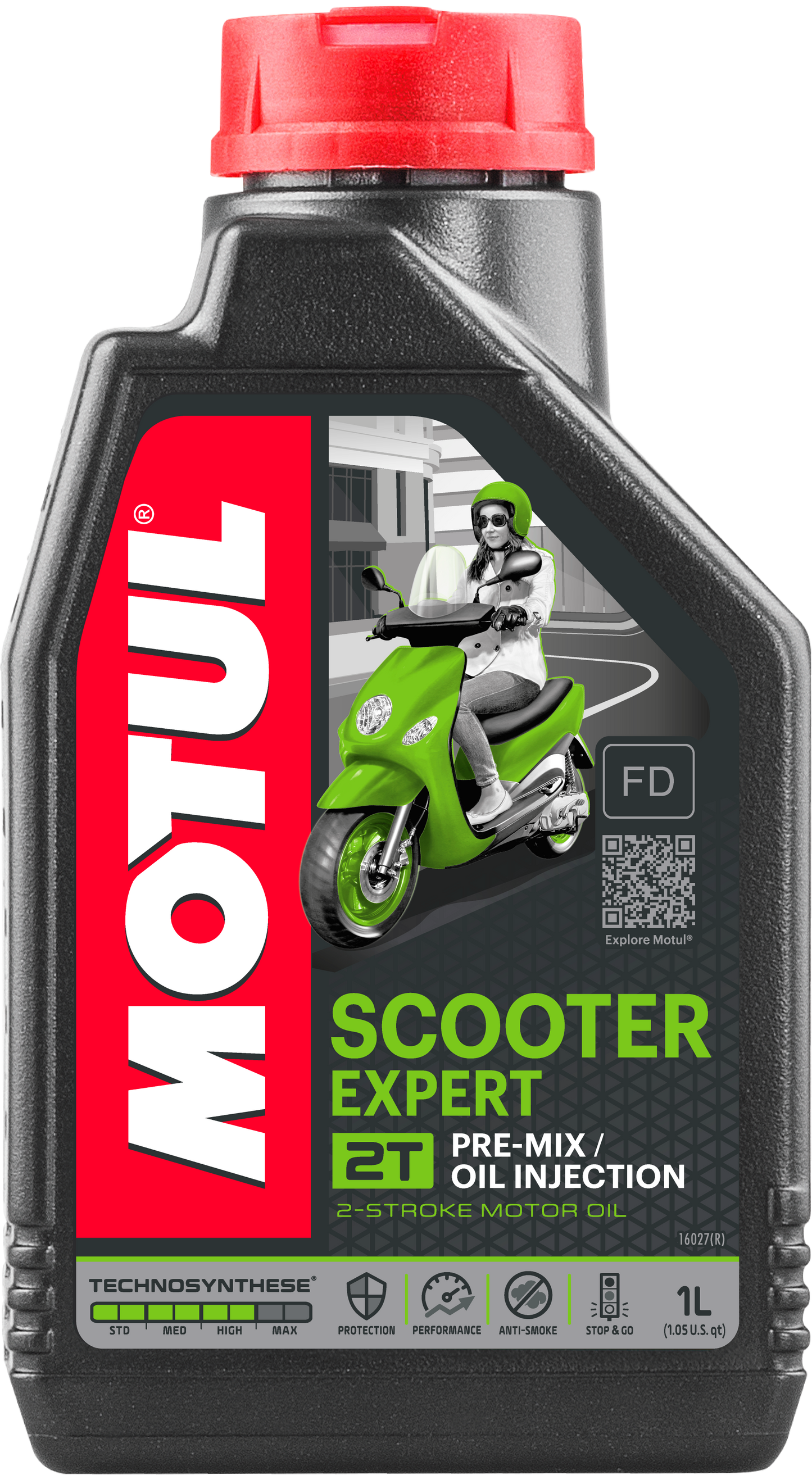 Motul Scooter Expert 2T, 1 liter