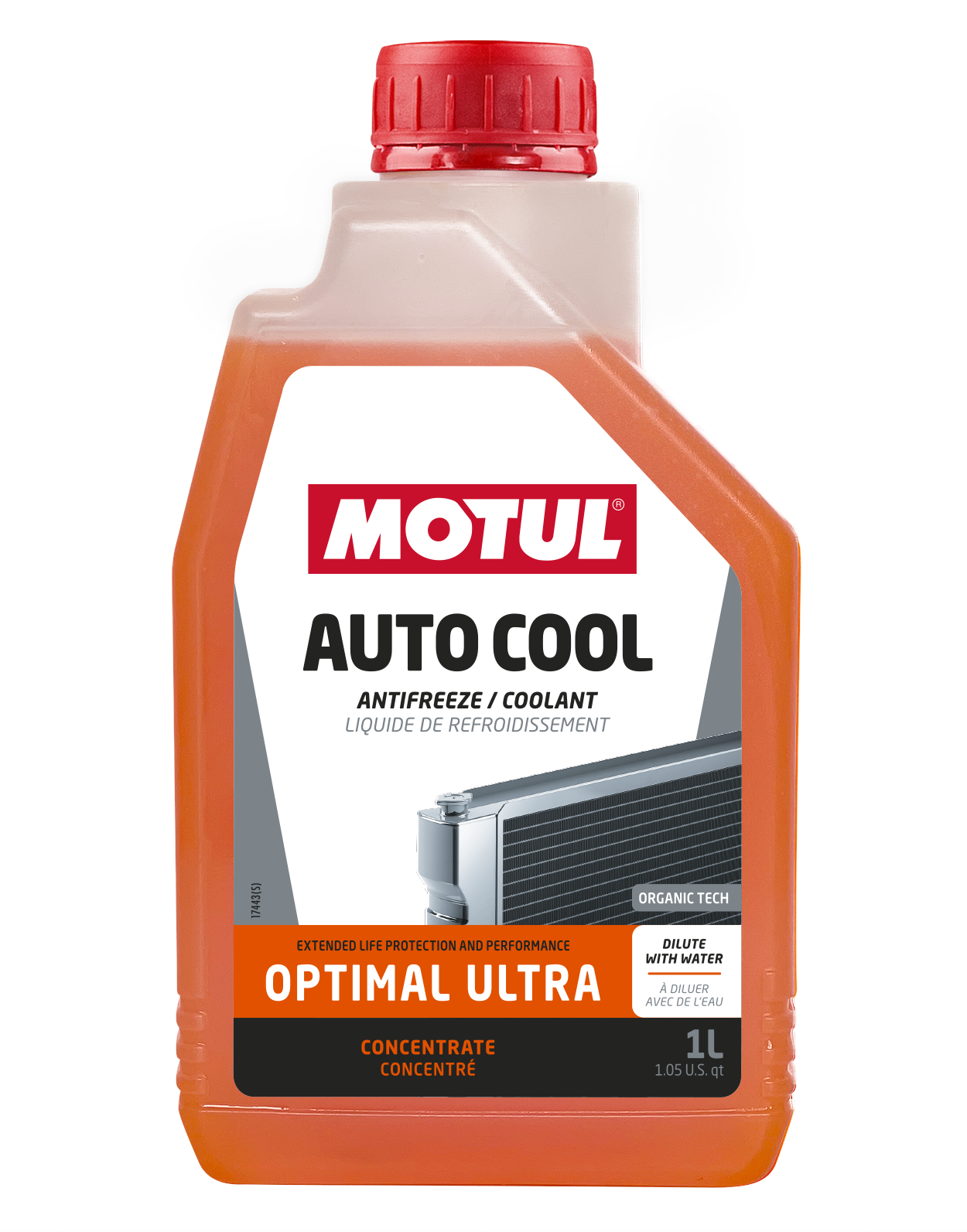 Motul AUTO COOL OPTIMAL ULTRA, 1 liter
