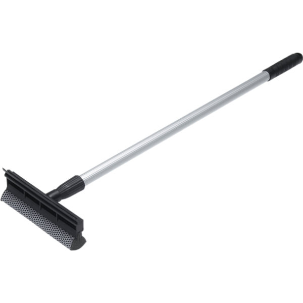 Vikan Skrapa m/Teleskopskaft Svart, 710mm