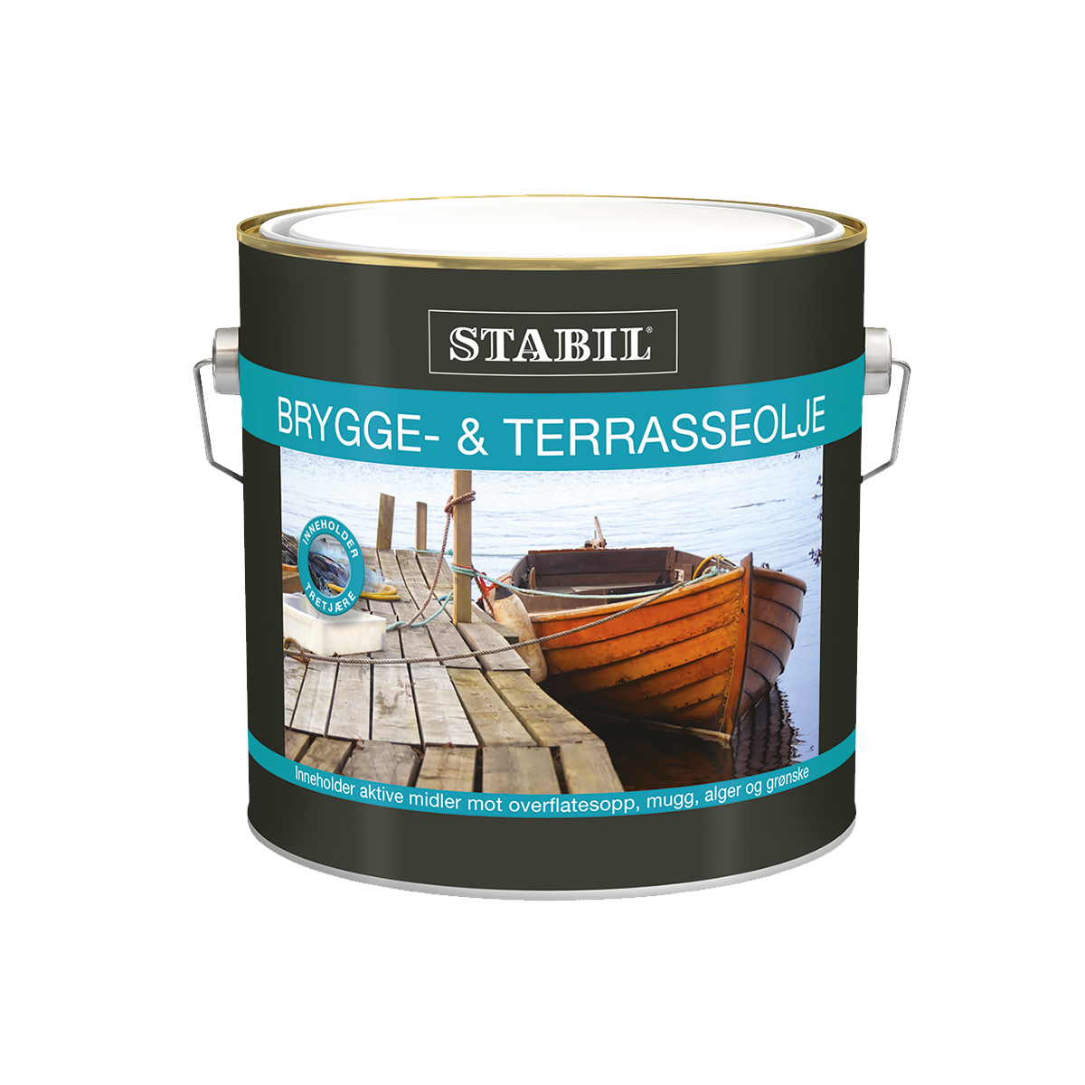 Stabil Brygg- Trallojla Och Terrassolja, 2,7L