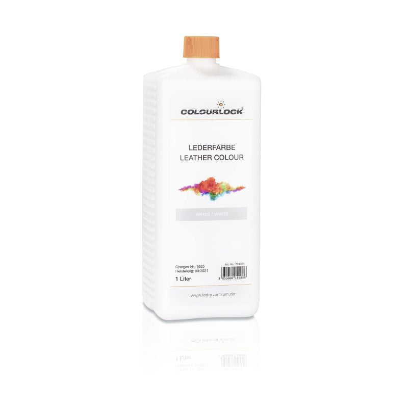 Colourlock Leather Colour White, 1 liter