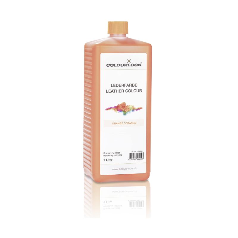 Colourlock Leather Colour Orange, 1 liter