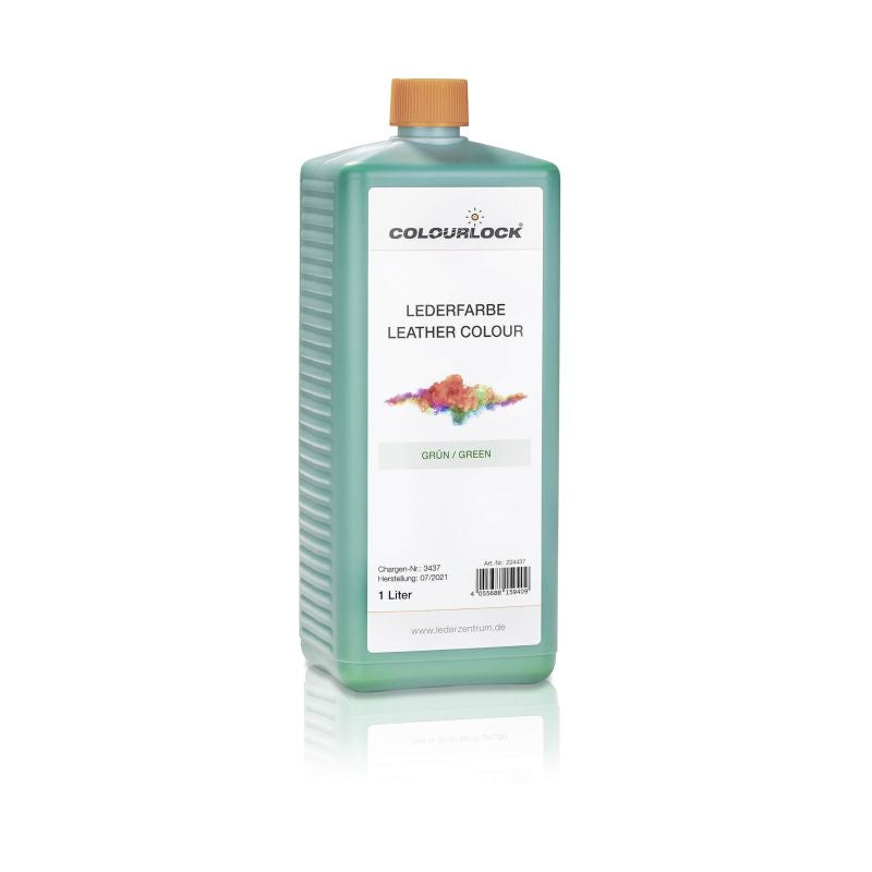 Colourlock Leather Colour Green, 1 liter