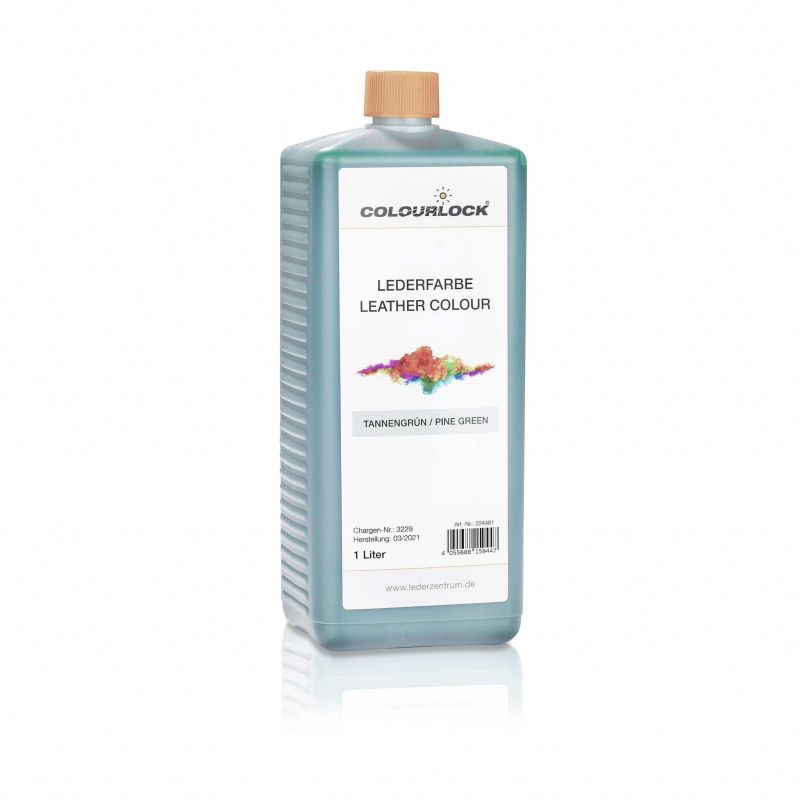 Colourlock Leather Colour PineGreen, 1 liter