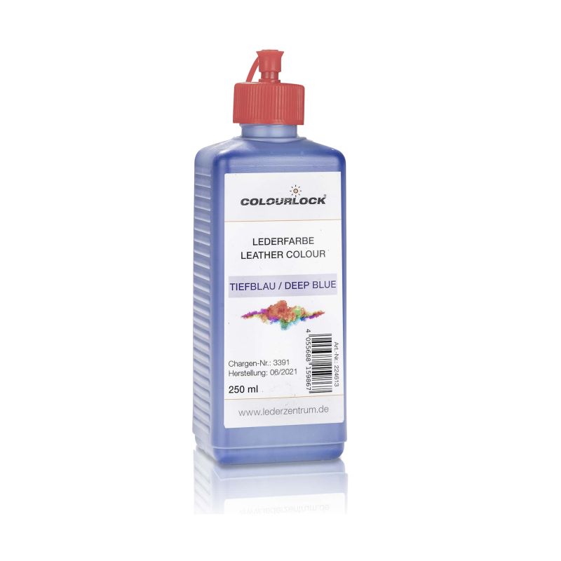 Colourlock Leather Colour Deep Blue, 250ml