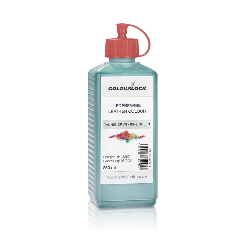 Colourlock Leather Colour Pine Green, 250ml