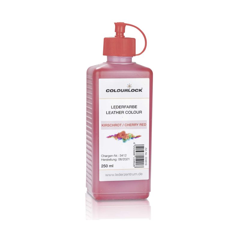 Colourlock Leather Colour Cherry Red, 250ml