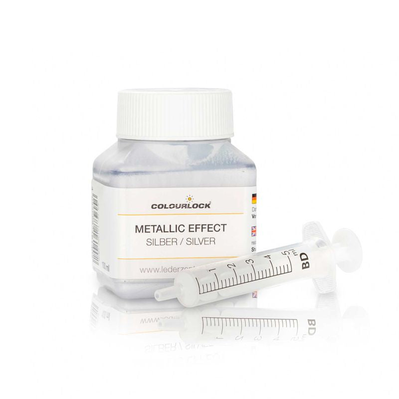 Colourlock Leather C Metal Silver Metallic, 100ml