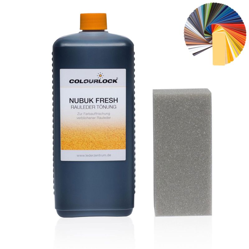 Colourlock Suede Pigment Black, 1 liter