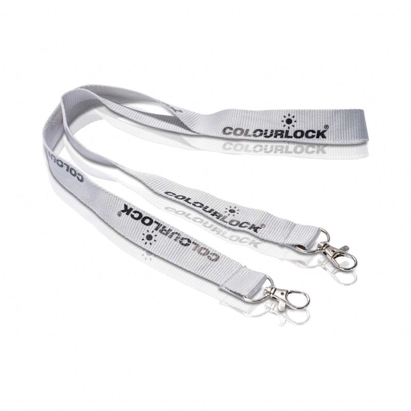 Nyckelband Colourlock Lanyard White w/ Colourlock Logo