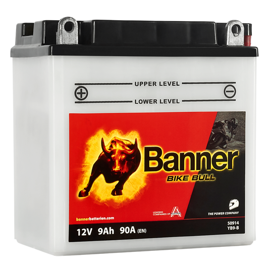 Batteri Banner Bike Bull YB9-B 50914 MS.