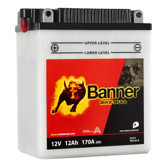 Batteri Banner Bike Bull YB12A-A 51211 MS.