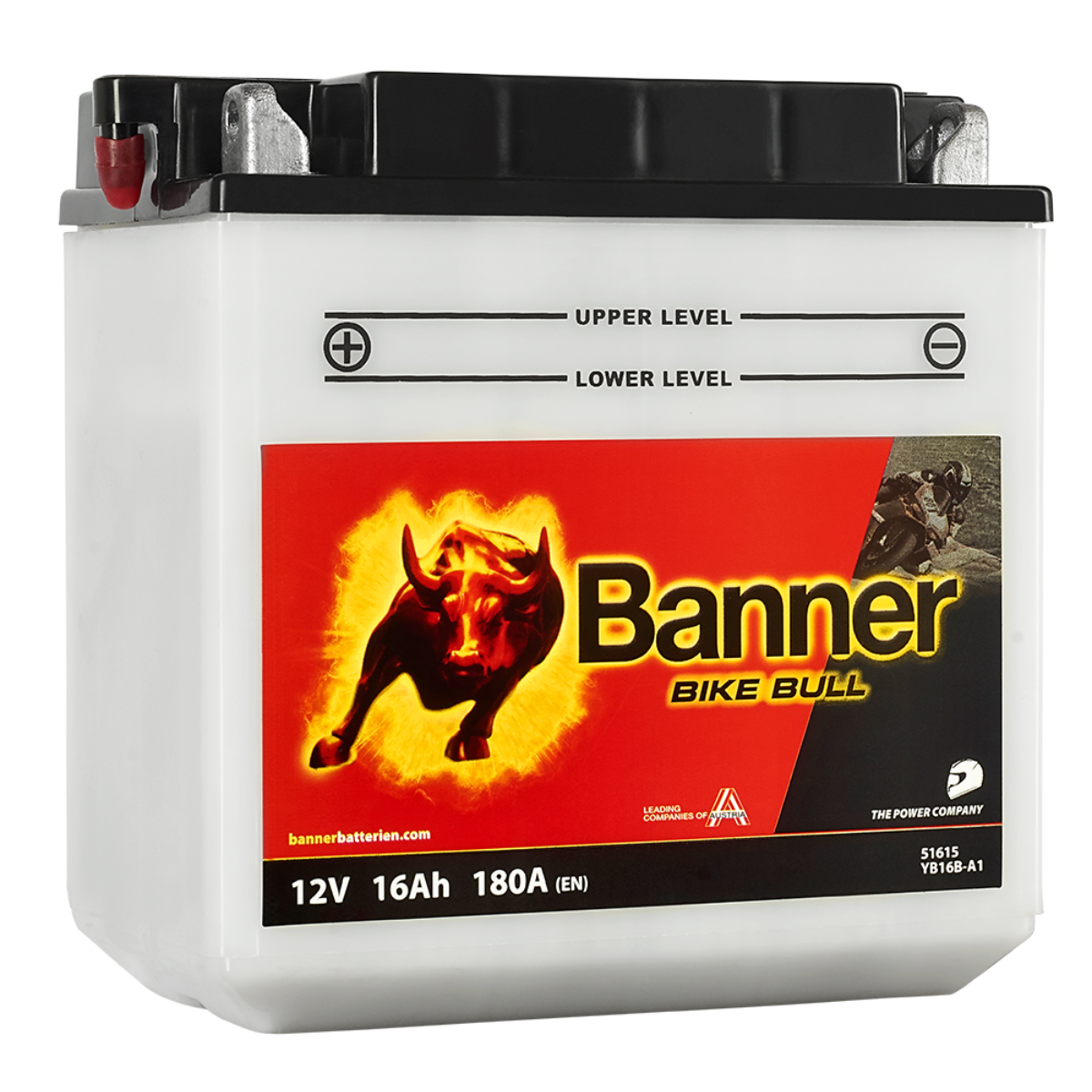Batteri Banner Bike Bull YB16B-A1 51615 MS