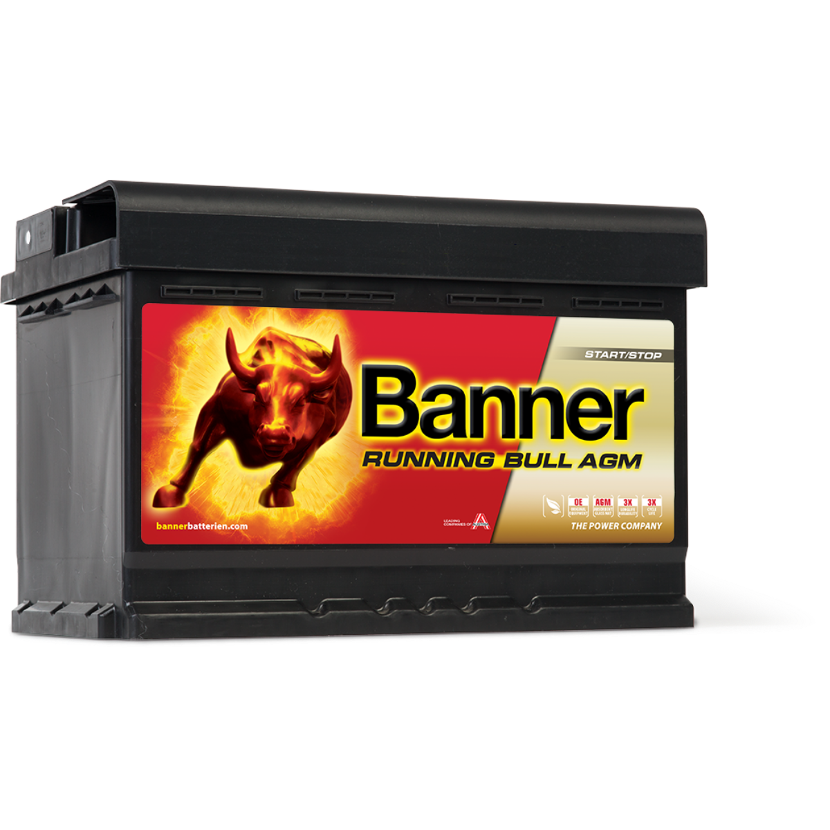 Bilbatteri Banner Running Bull AGM 12V 70Ah 57001