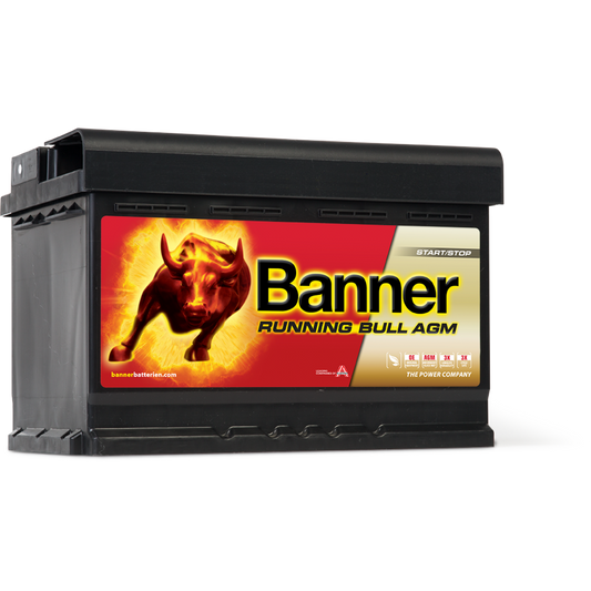 Bilbatteri Banner Running Bull AGM 12V 70Ah 57001