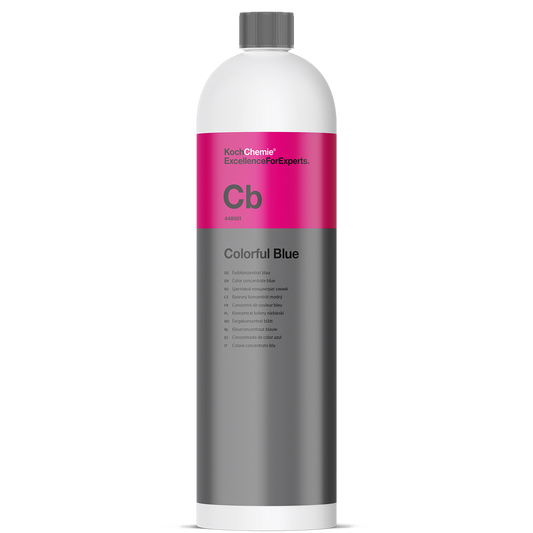 Färgkoncentrat blå Koch-Chemie Colorful Blue, 1 liter