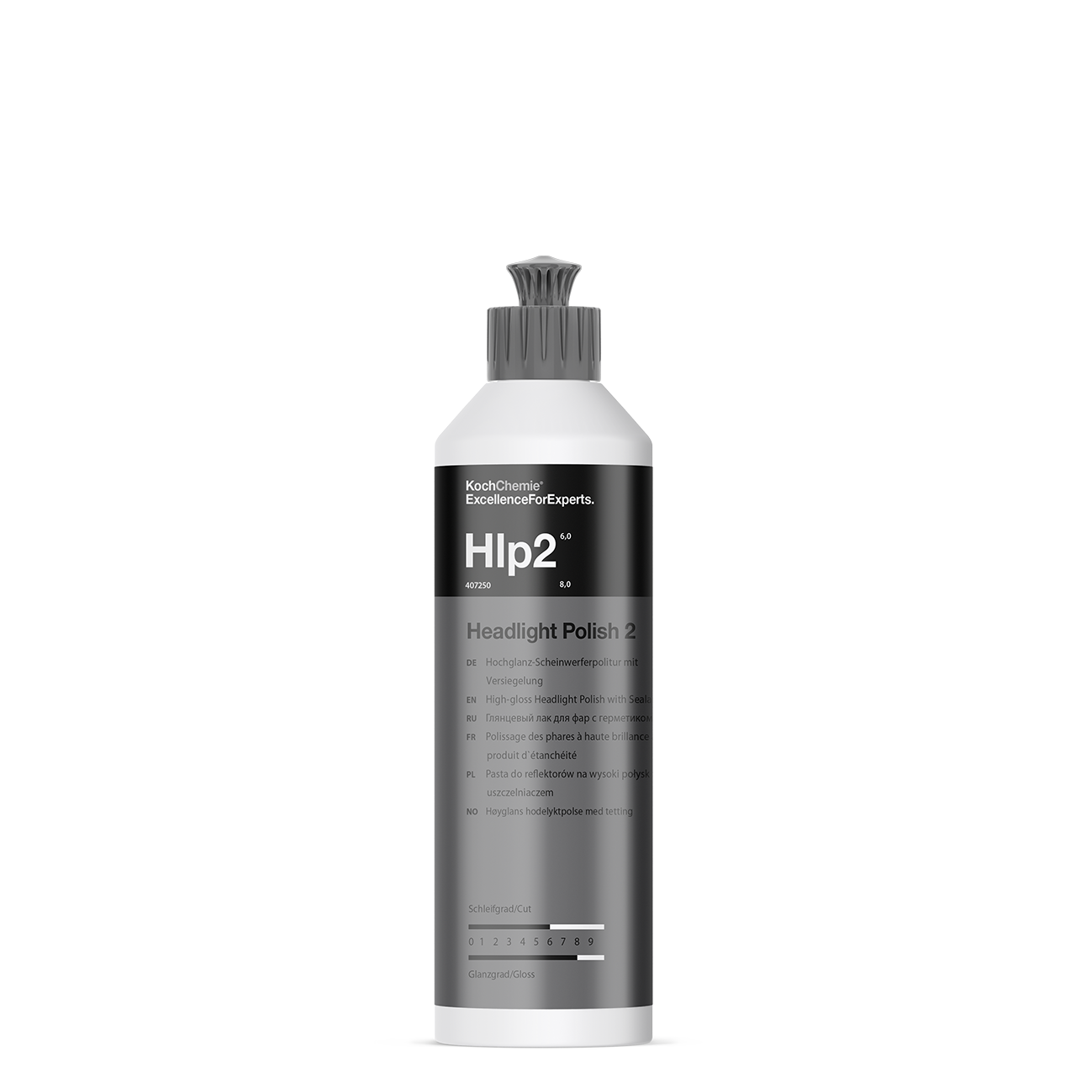 Polering lyktglas Koch-Chemie Headlight Polish 2, 250 ml