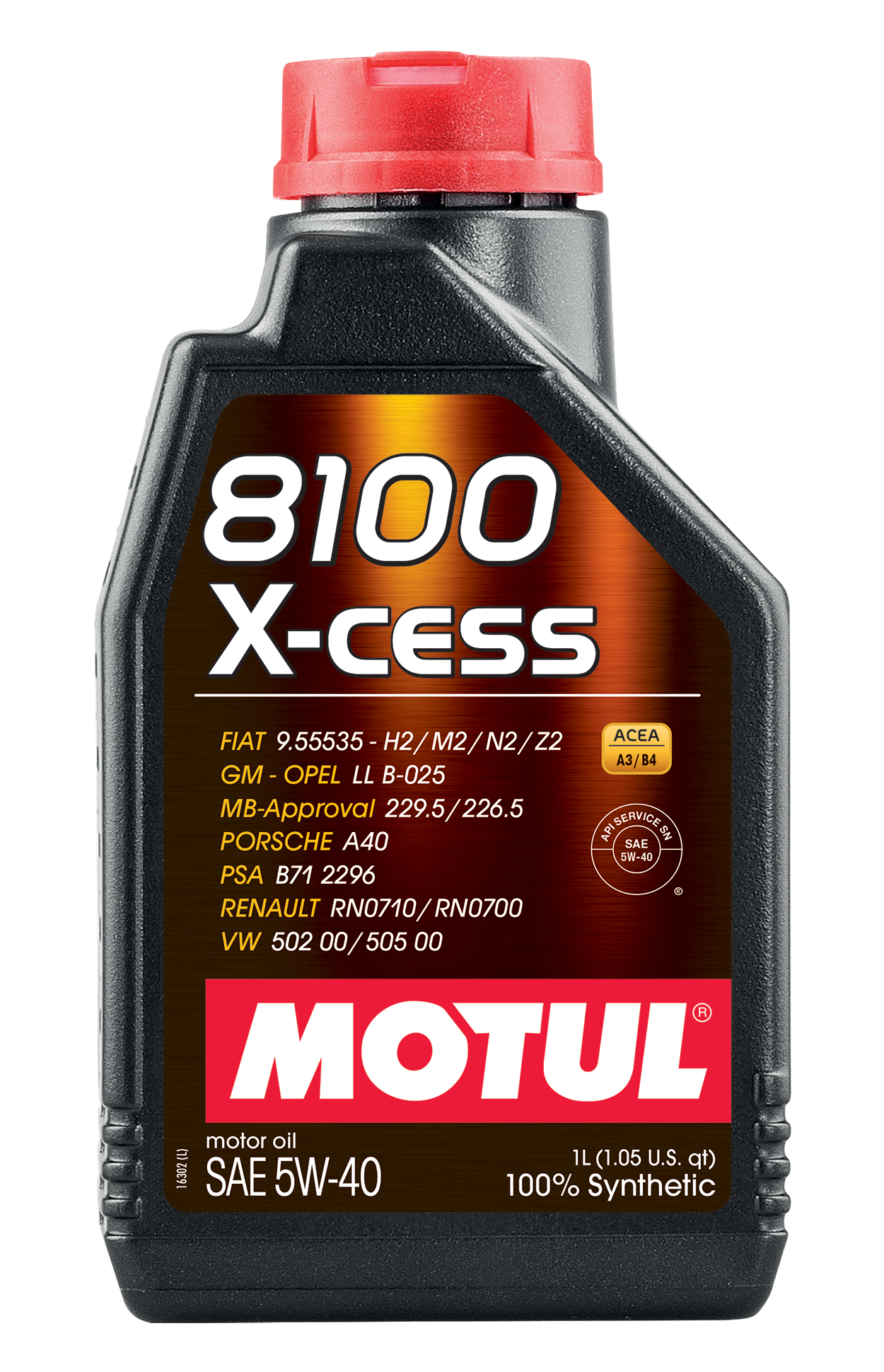 Motul 8100 X-CESS 5W-40, 1 liter