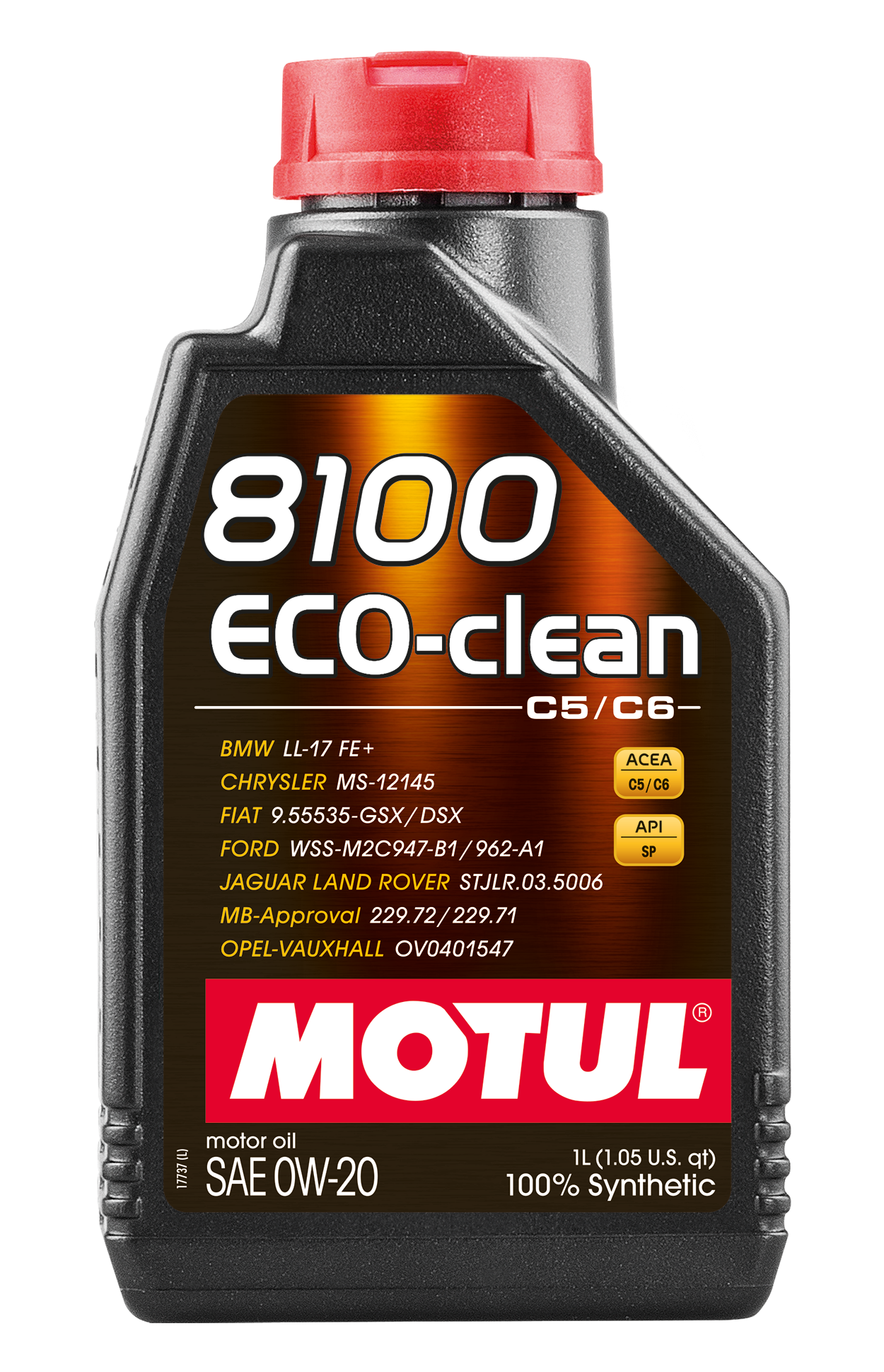 Motul 8100 ECO-CLEAN 0W-20, 1 liter