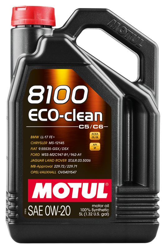 Motul 8100 ECO-CLEAN 0W-20, 5 liter