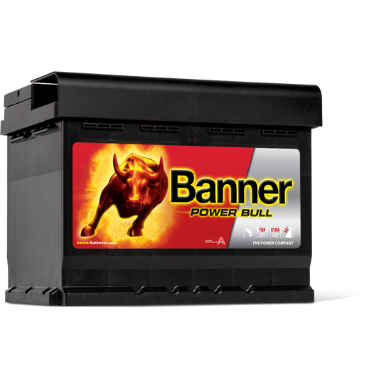 Fordonsbatteri Banner Power Bull 12V 62Ah P6219
