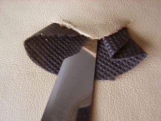 Bakgrundsduk Colourlock Backlining Cloth för att stabilisera reparationer av läderlim