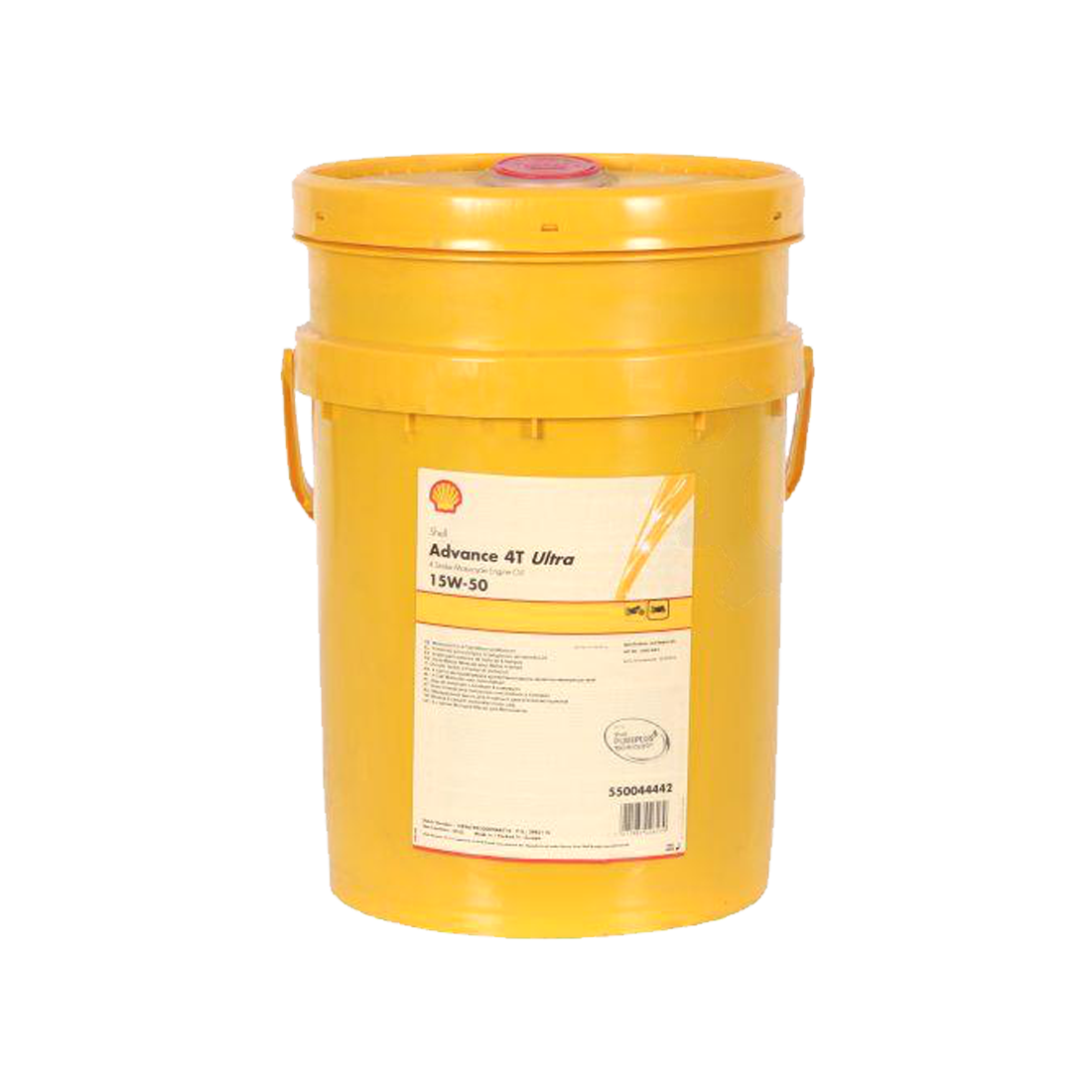 Syntetisk Motorolja Shell Advance 4T Ultra 15W-50, 20L