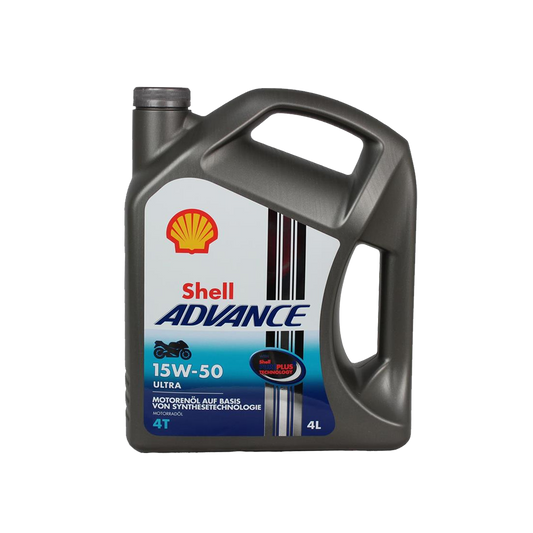 Syntetisk Motorolja Shell Advance 4T Ultra 15W-50, 4L