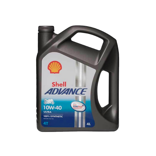 Syntetisk Motorolja Shell Advance 4T Ultra 10W-40, 4L