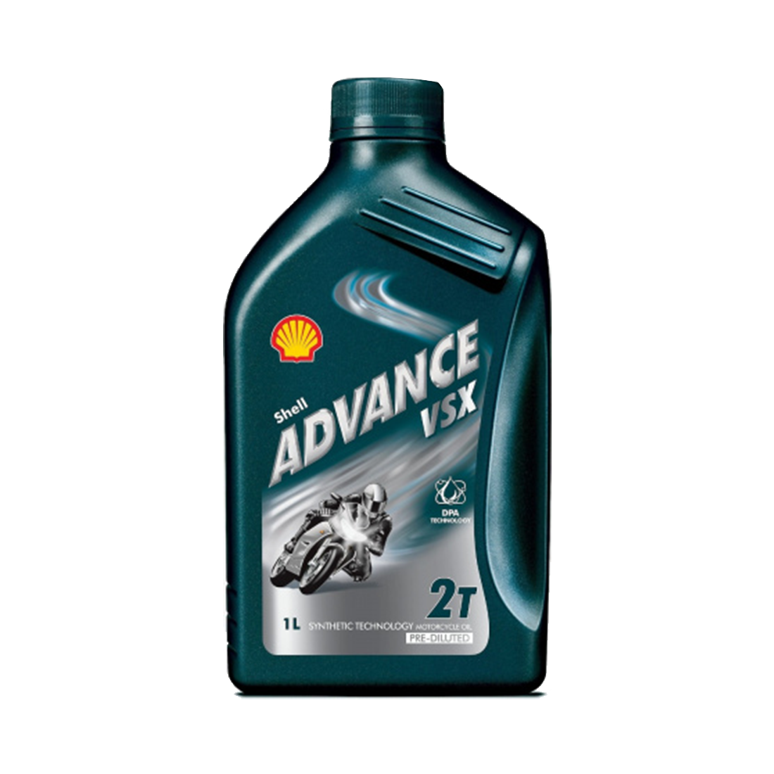 Delsyntetiskolja Shell Advance VSX 2T, 1L