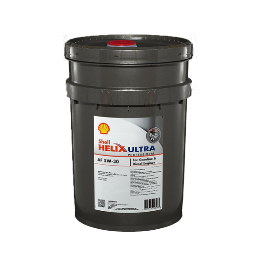 Syntetiskmotorolja Shell Helix Ultra Professional AF 5W-30, 20 liter