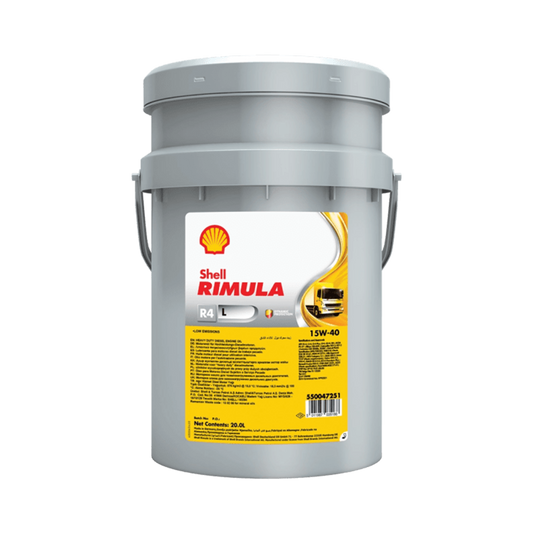 Mineralolja Shell Rimula R4 L 15W-40, 20L