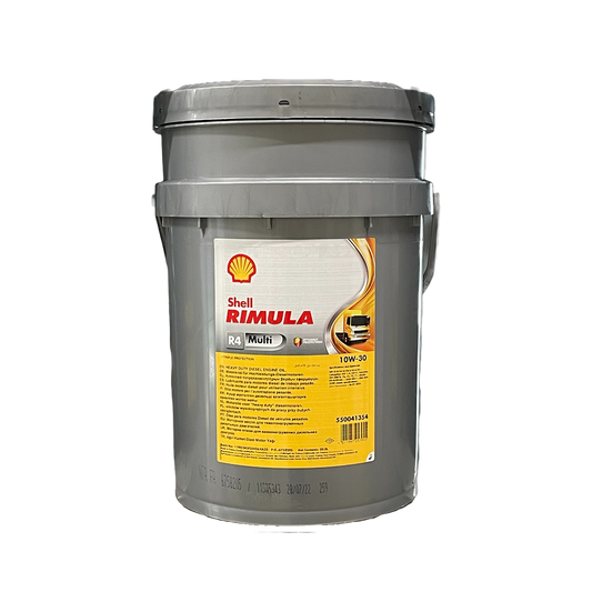 Mineralolja Shell Rimula R4 Multi 10W-30, 20L