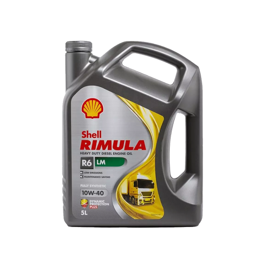 Syntetisk Dieselmotorolja Shell Rimula R6 LM 10W-40, 5L