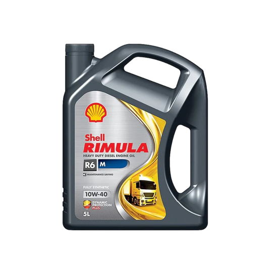 Syntetisk Dieselmotorolja Shell Rimula R6 M 10W-40, 5L