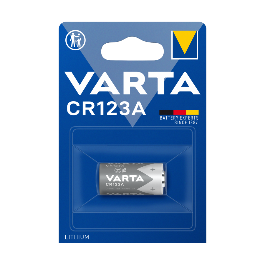 Litiumbatteri Varta Professional CR123A 3v