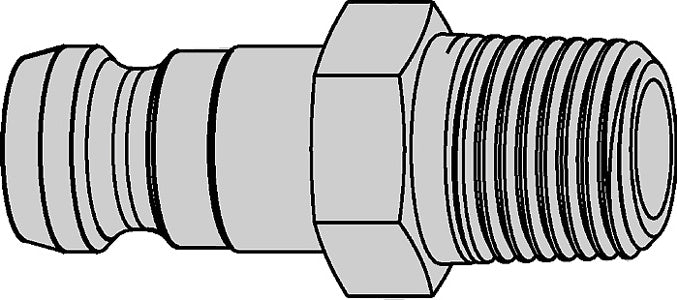Cejn Nippel 1/4" utvändig