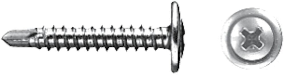 WURTH MONTAGESKRUV-B-H2-FZB-4,2X16