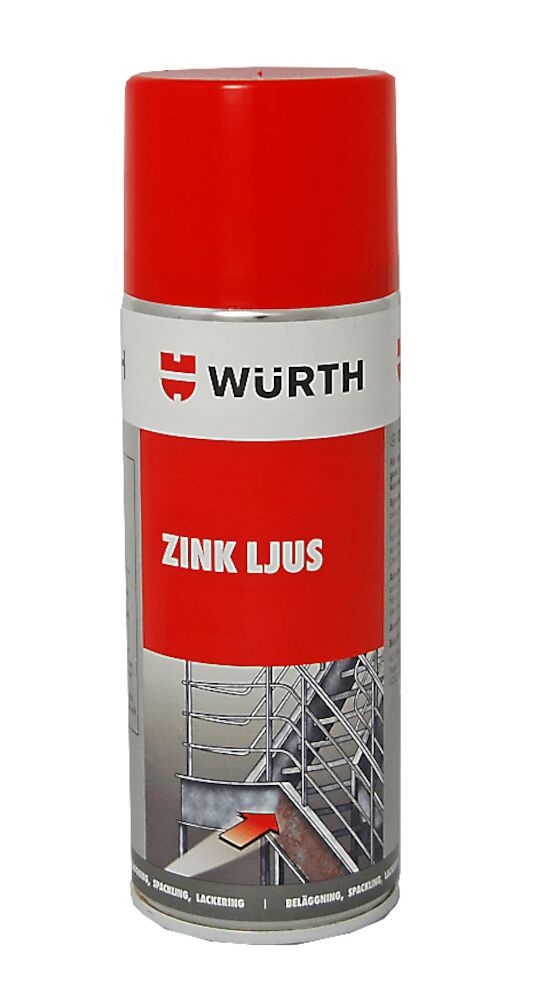 WURTH ZINKSPRAY LJUS 400 ML