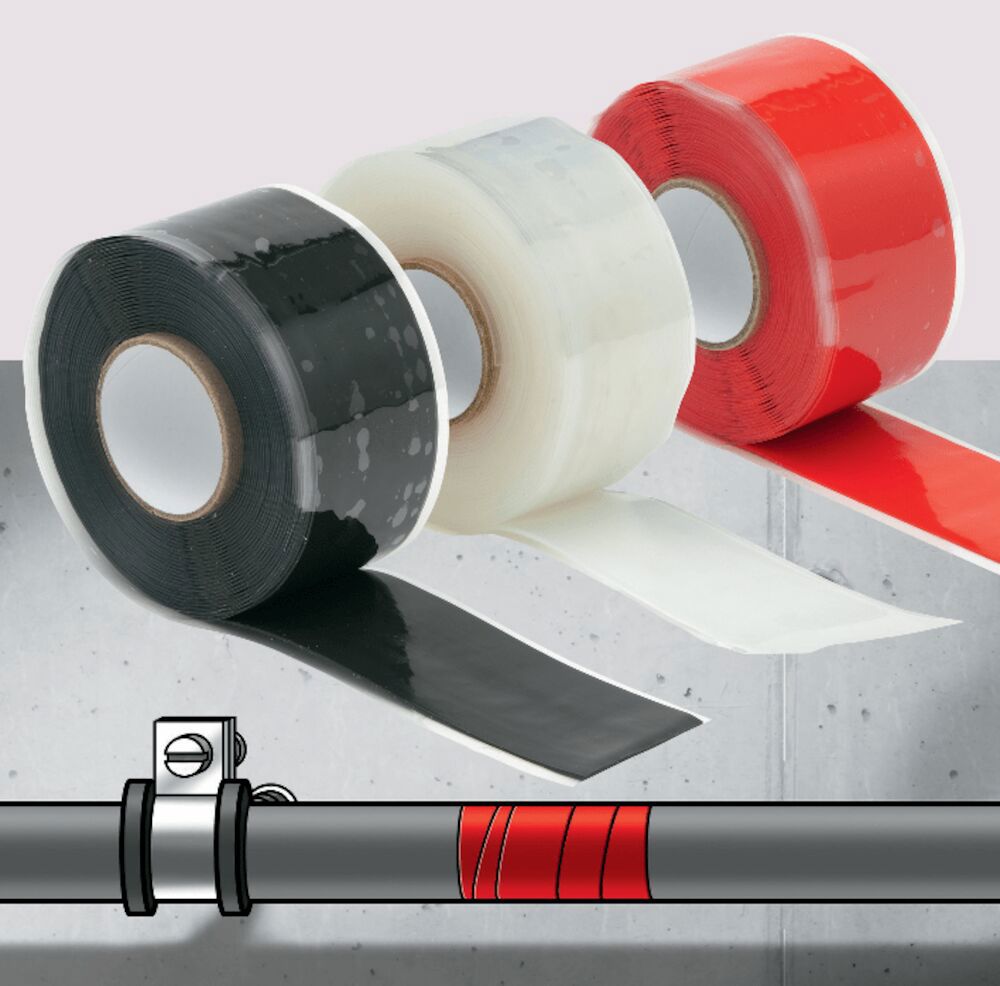 WURTH VULK. SILIKONTEJP TRANSP 3,65M