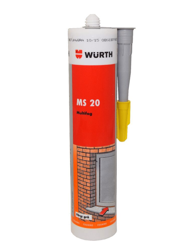 WURTH MS 20 MULTIFOG GRÅ 290 ML